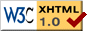 W3C Verified XHTML